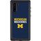 University of Michigan Wolverines M Galaxy Note 10 Waterproof Case