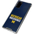 University of Michigan Wolverines M Galaxy Note20 5G Clear Case