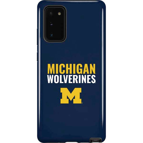 University of Michigan Wolverines M Galaxy Note20 5G Pro Case