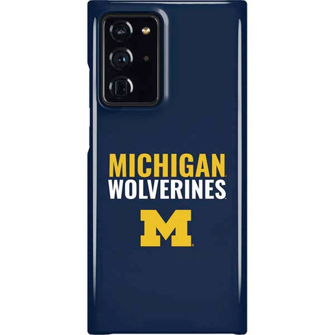 University of Michigan Wolverines M Galaxy Note20 Ultra 5G Lite Case