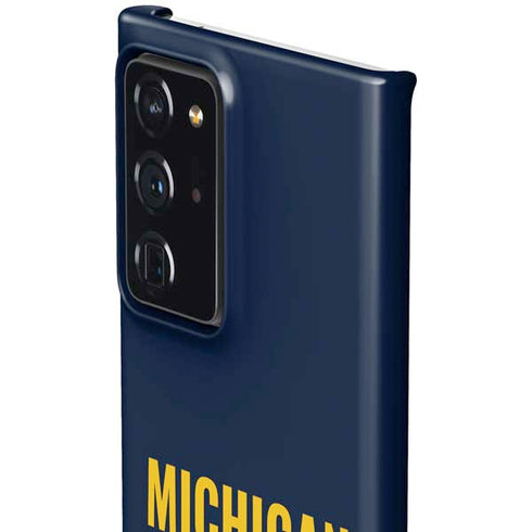 University of Michigan Wolverines M Galaxy Note20 Ultra 5G Lite Case