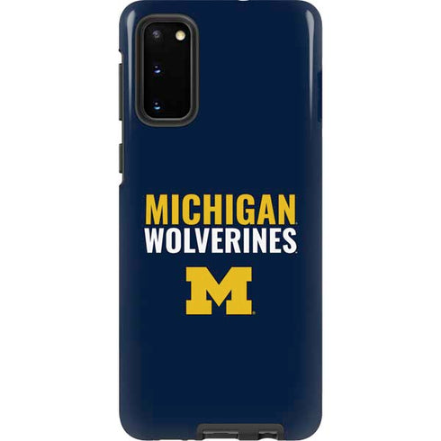 University of Michigan Wolverines M Galaxy S20 Pro Case