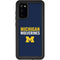 University of Michigan Wolverines M Galaxy S20 Waterproof Case