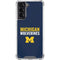 University of Michigan Wolverines M Galaxy S21 5G Clear Case