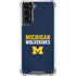 University of Michigan Wolverines M Galaxy S21 5G Clear Case