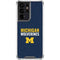 University of Michigan Wolverines M Galaxy S21 Ultra 5G Clear Case