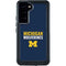 University of Michigan Wolverines M Galaxy S23 Plus Waterproof Case