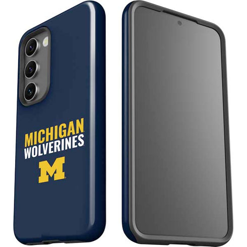 University of Michigan Wolverines M Galaxy S23 Pro Case