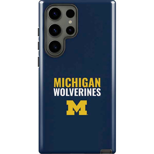 University of Michigan Wolverines M Galaxy S23 Ultra Pro Case