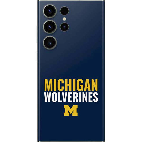University of Michigan Wolverines M Galaxy Skins