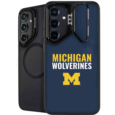University of Michigan Wolverines M Galaxy S24 Kickstand Case
