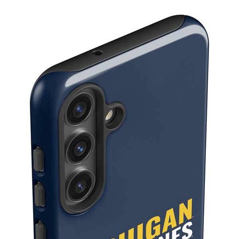 University of Michigan Wolverines M Galaxy S25 Plus Impact Case