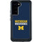 University of Michigan Wolverines M Galaxy S24 Plus Waterproof Case