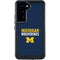 University of Michigan Wolverines M Galaxy S24 Waterproof Case