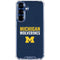 University of Michigan Wolverines M Galaxy S25 Clear Case