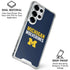 University of Michigan Wolverines M Galaxy S25 Ultra Clear Case