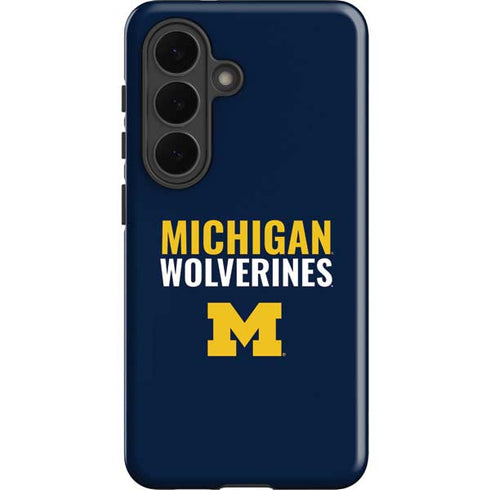University of Michigan Wolverines M Galaxy S26 Impact Case