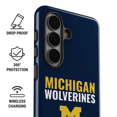 University of Michigan Wolverines M Galaxy S26 Impact Case