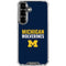 University of Michigan Wolverines M Galaxy S26 Plus Clear Case