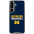University of Michigan Wolverines M Galaxy S26 Plus Clear Case