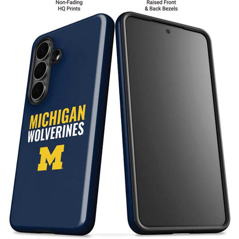 University of Michigan Wolverines M Galaxy S26 Plus Impact Case