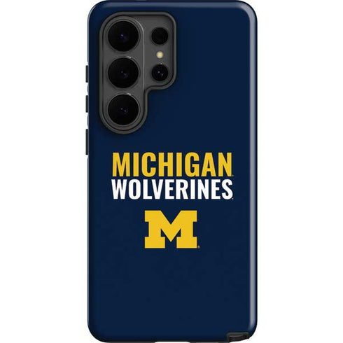 University of Michigan Wolverines M Galaxy S26 Ultra Impact Case