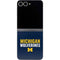 University of Michigan Wolverines M Galaxy Z Flip6 Skin
