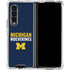 University of Michigan Wolverines M Galaxy Z Fold4 5G Clear Case