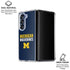 University of Michigan Wolverines M Galaxy Z Fold6 Clear Case