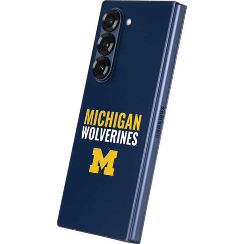 University of Michigan Wolverines M Galaxy Z Fold6 Skin