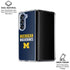 University of Michigan Wolverines M Galaxy Z Fold7 Clear Case