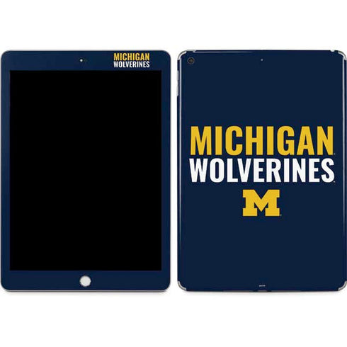 University of Michigan Wolverines M Apple iPad Skin
