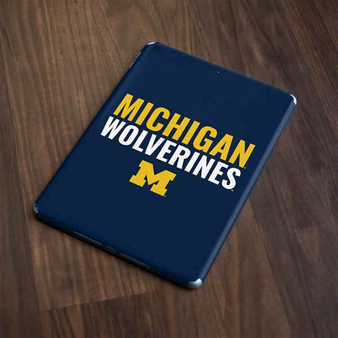University of Michigan Wolverines M Apple iPad Skin