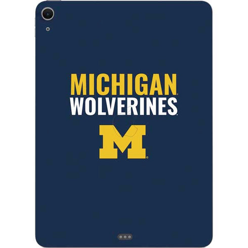 University of Michigan Wolverines M Apple iPad Air Skin