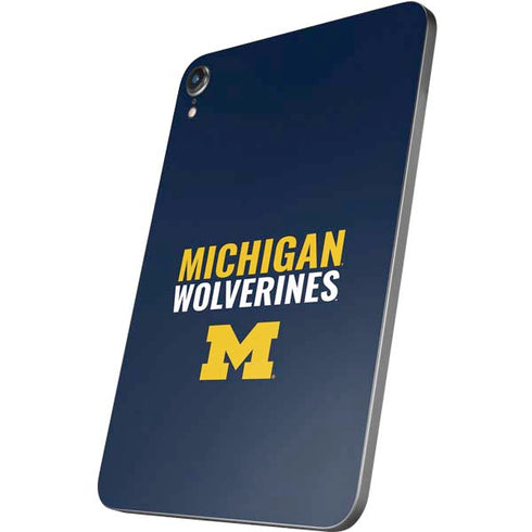 University of Michigan Wolverines M Apple iPad Mini Skin