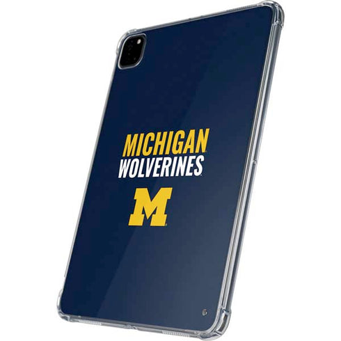 University of Michigan Wolverines M iPad Pro 11in (2024) Clear Case