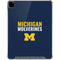 University of Michigan Wolverines M iPad Pro 12.9in (2020) Clear Case