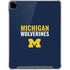 University of Michigan Wolverines M iPad Pro 12.9in (2020) Clear Case