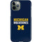 University of Michigan Wolverines M iPhone 11 Pro Lite Case
