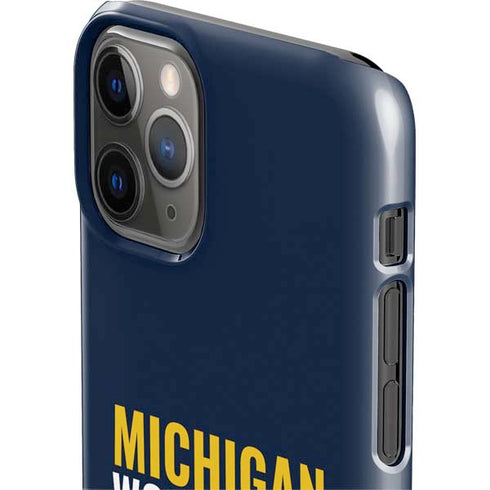 University of Michigan Wolverines M iPhone 11 Pro Lite Case