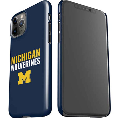 University of Michigan Wolverines M iPhone 11 Pro Lite Case