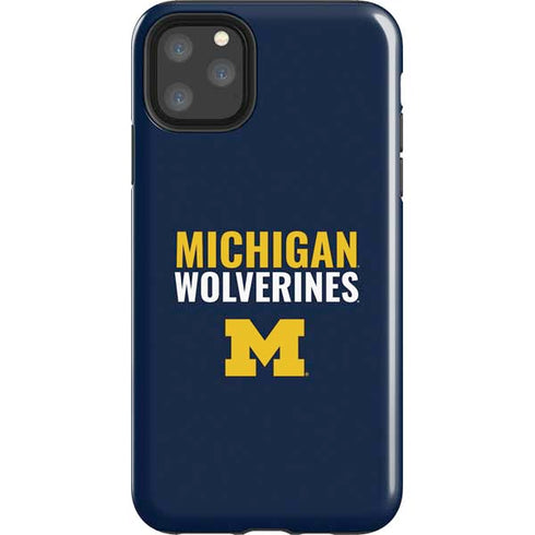 University of Michigan Wolverines M iPhone 11 Pro Max Impact Case