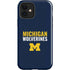 University of Michigan Wolverines M iPhone 12 Impact Case