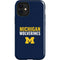 University of Michigan Wolverines M iPhone 12 Mini Impact Case