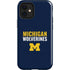 University of Michigan Wolverines M iPhone 12 Mini Impact Case