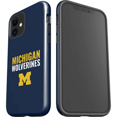University of Michigan Wolverines M iPhone 12 Mini Impact Case