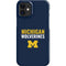 University of Michigan Wolverines M iPhone 12 Mini Lite Case