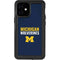University of Michigan Wolverines M iPhone 12 Mini Waterproof Case