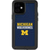 University of Michigan Wolverines M iPhone 12 Mini Waterproof Case