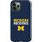 University of Michigan Wolverines M iPhone 12 Pro Impact Case